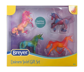 Breyer Unicorn Swirl Gift Set